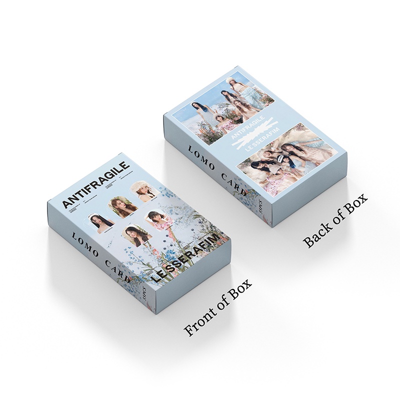 Hộp 55 Ảnh LOMO Card 2022 Hình Thẻ LOMO