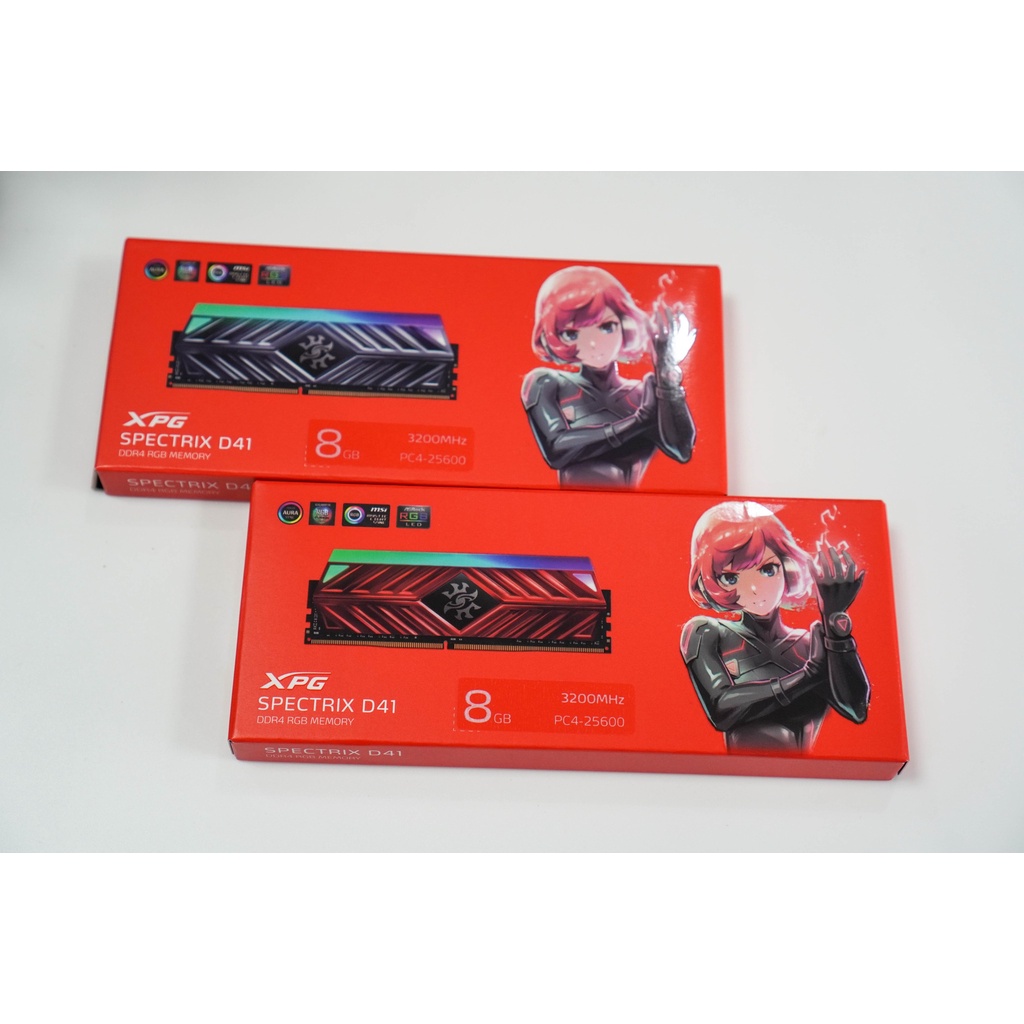 Ram máy tính Adata  XPG D41 DDR4 8GB 3200Mhz