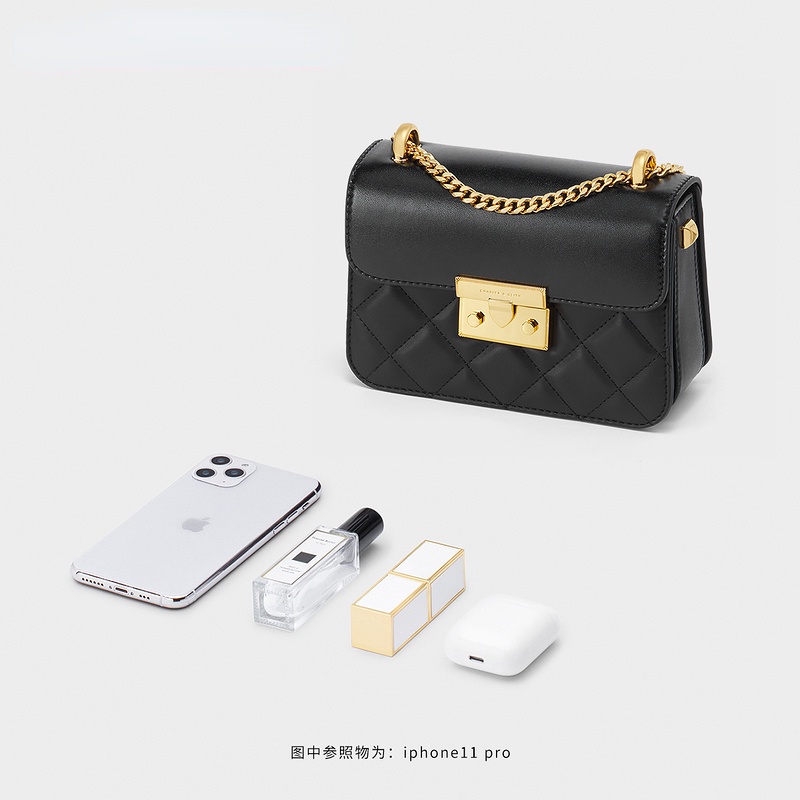 Charles and KEITH CK2-80701218Set 6 Túi Đeo Vai Hình Vuông Nhỏ Ghép Mảnh Ghép Hình Thoi Dành Cho Bạn Nữ