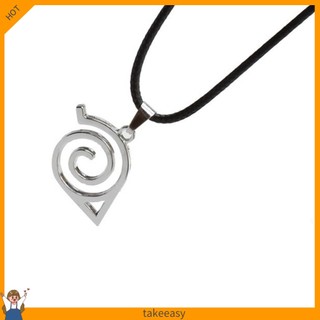 (Hàng Có Sẵn) vòng cổ Mặt Biểu Tượng Naruto Độc Đáo