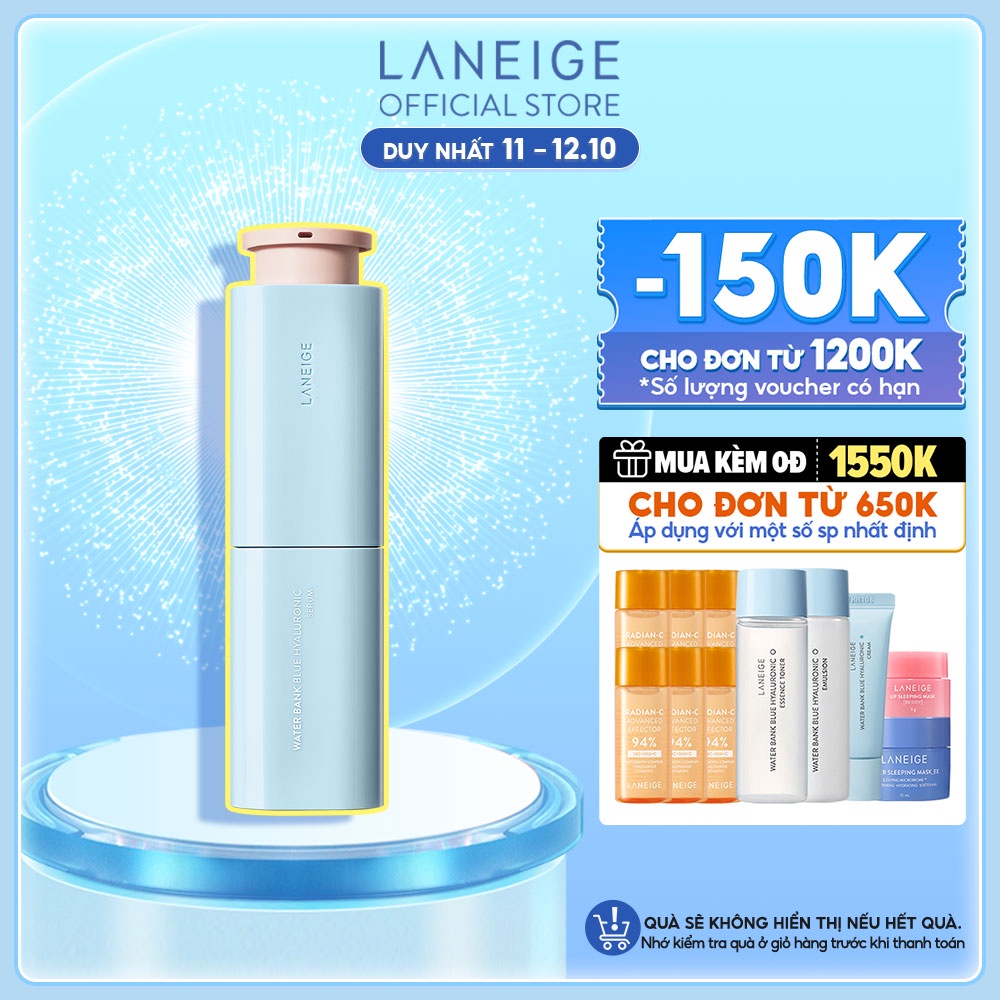 Tinh Chất Dưỡng Ẩm Laneige Water Bank Blue HA Serum 50ml