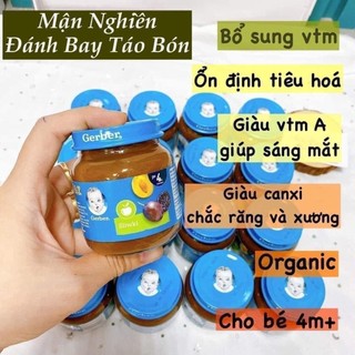 Mận đen nghiền gerber nga 80g
