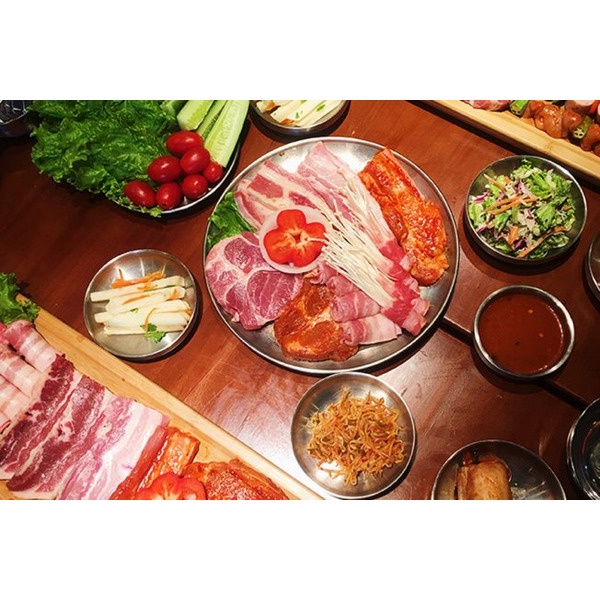 Hà Nội [E-Voucher] Buffet nướng Hàn Quốc ăn không giới hạn tại nhà hàng Kimho - Menu 199k (D)