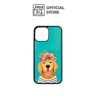 Ốp lưng Unique Case dành cho iPhone hình chó golden Animal ANI036