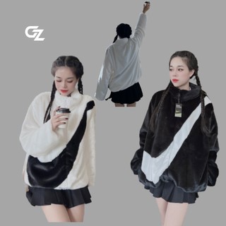 Áo khoác lông cừu Nam Nữ ,Hàng Quảng Châu,không xù lông,lông cừu dày dặn -GZAK199