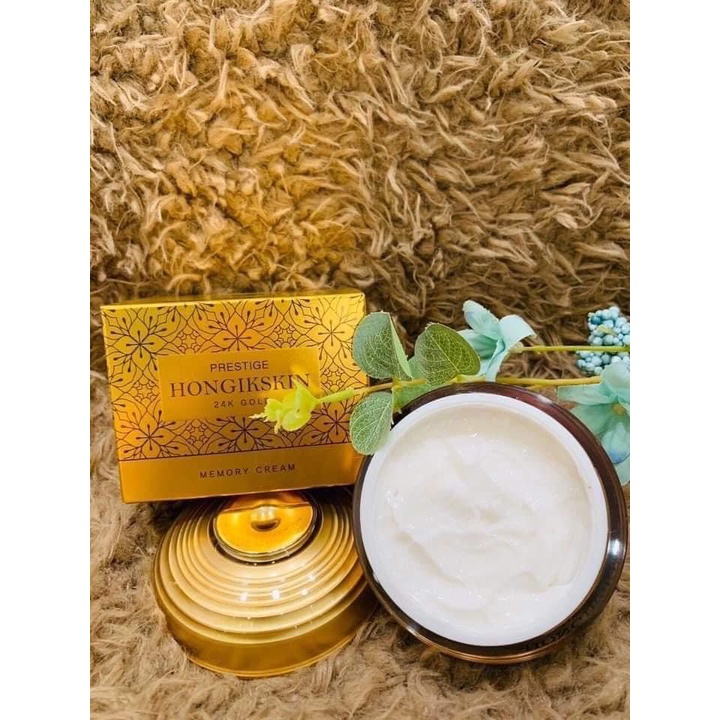 KEM VÀNG HONGIKSKIN 24K GOLD MEMORY CREAM HÀN SIZE 80GR