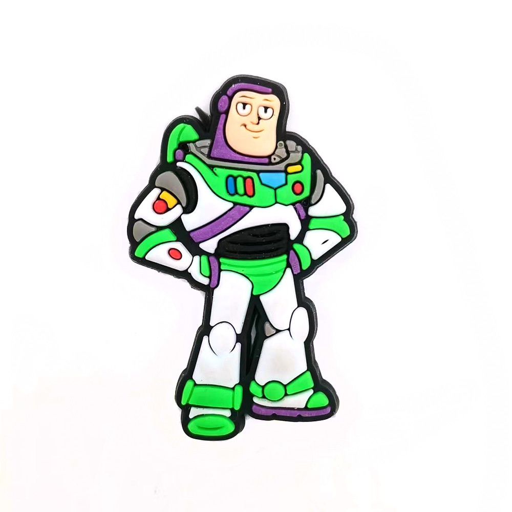 Ghim Cài Giày Trẻ Em Hình Nhân Vật Hoạt Hình Toy Story Buzz Lightyear Jibitz Croc Pin / Jibits / Jibbitz Dễ Thương
