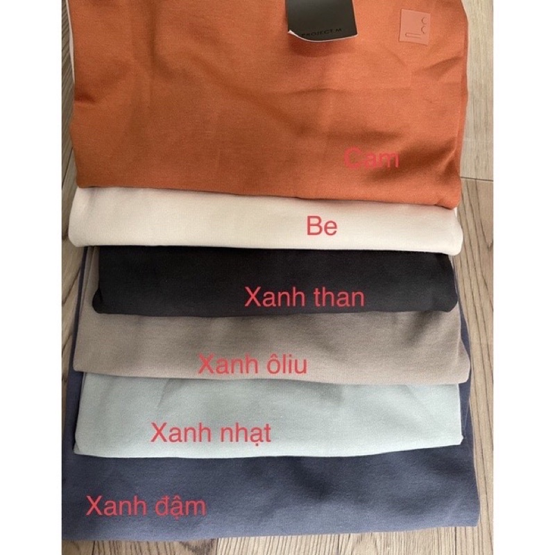 Áo nỉ sweater Project M