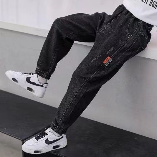 Quần Jean Thời Trang Mùa Thu Hàn Quốc 2022 Dành Cho Bé Trai