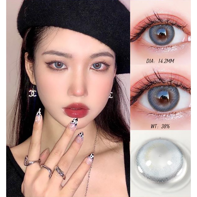 Kính áp tròng Colorhunter Dùng 1 Năm 14.0mm 0 - 8 Độ 1 cặp BNL