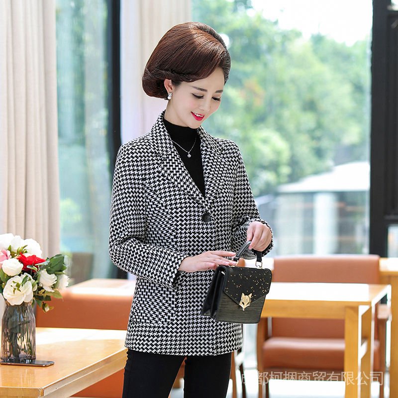 Áo Vest Thời Trang Xuân Thu 2022 Phong Cách Mới Dành Cho Phụ Nữ Trung Niên 40 Tuổi 50
