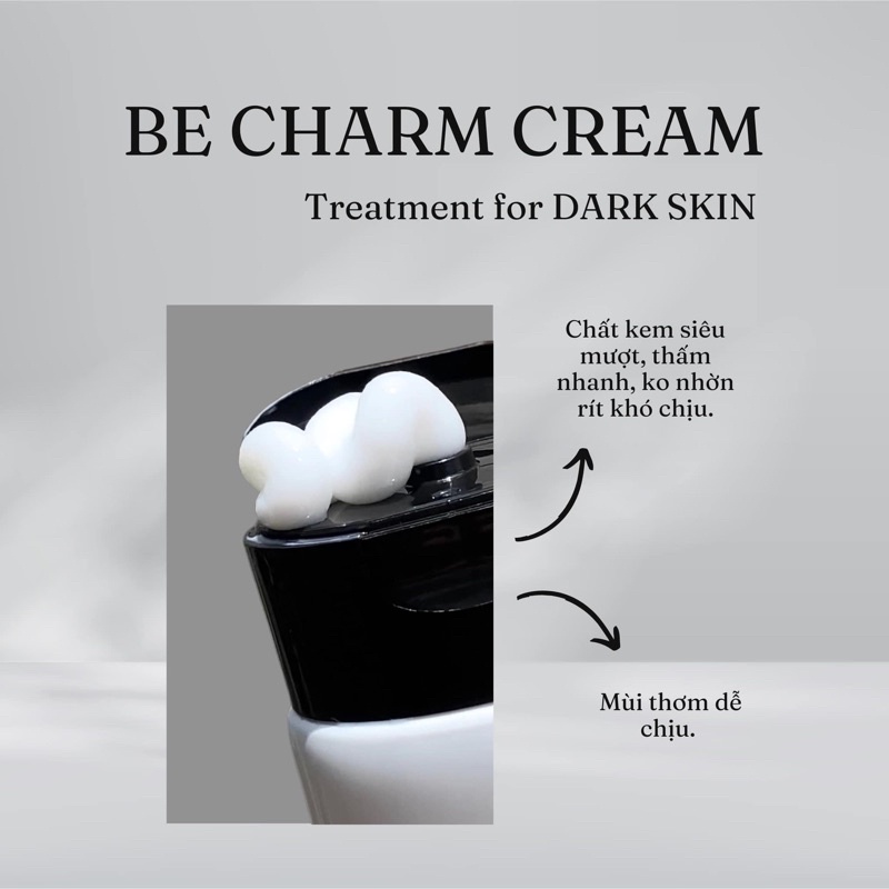 Kem giảm thâm mông vòng 3 ND be charm cream