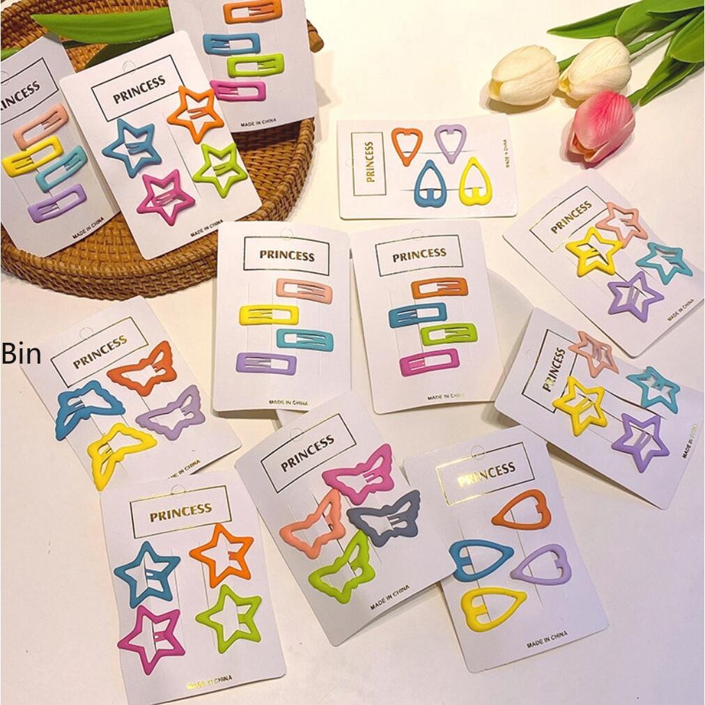 Bingo 6 Cái Cô Gái Trẻ Em Kẹp Mái Dễ Thương