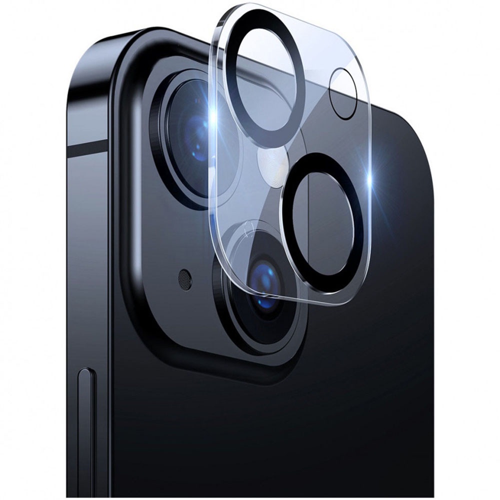 Dán camera Iphone 14 thấu kính nổi 3D - Cường lực camera Iphone 14 độ cứng 9H trong suốt