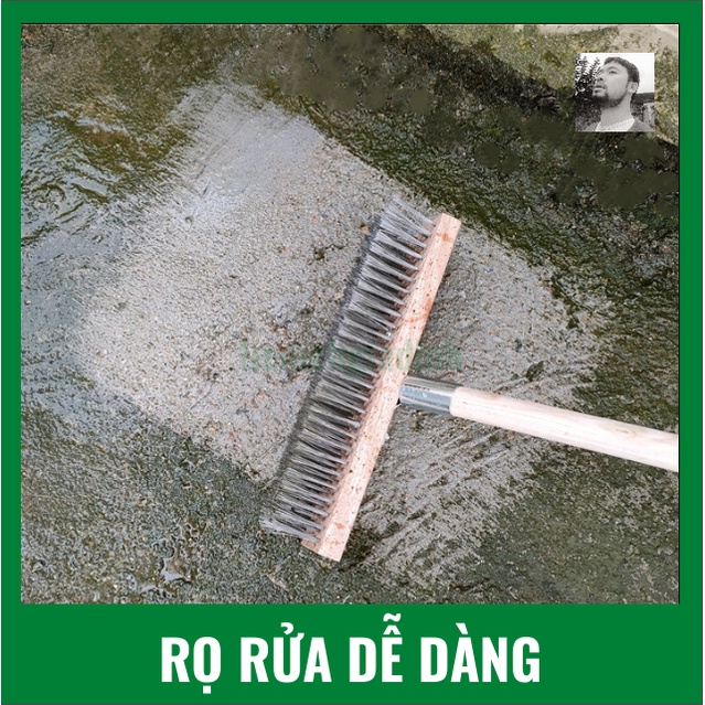 Chổi cọ vệ sinh sàn nhà,sân vườn,vệ sinh bế bơi,hồ cá từ sợi inox không gỉ