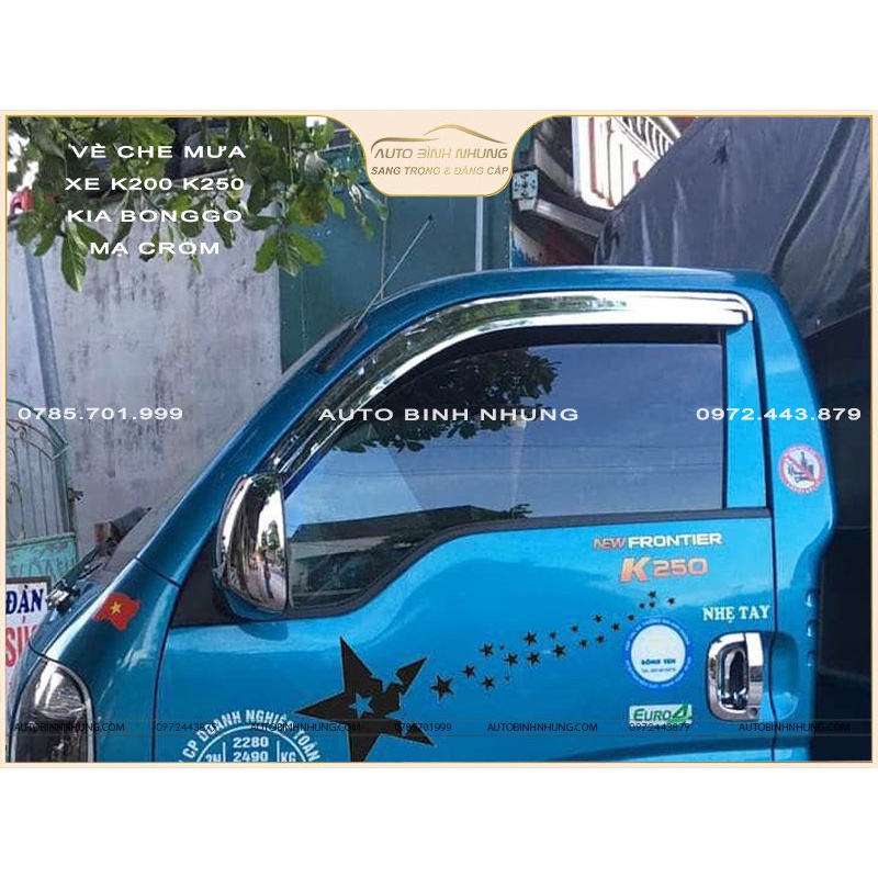 Vè che mưa xe Kia K200, Kia K250, Kia Bonggo....