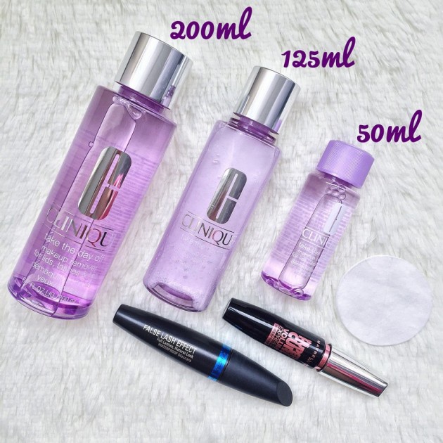 Tẩy Trang Mắt Môi Clinique Take the day off Make up Remover và sáp tẩy trang clinique