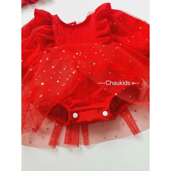 [Hồng Sao] Body cho bé tặng mũ mã 5359073