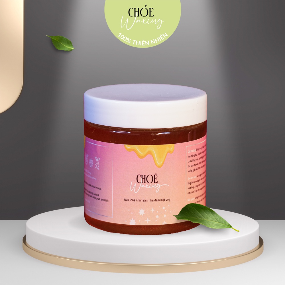 [NHÃN MỚI] Sáp Wax Triệt Lông Mật Ong Nhân Sâm Handmade Chóe Waxing Hủ 350gr ( Tặng Kèm Dụng Cụ Wax) | BigBuy360 - bigbuy360.vn