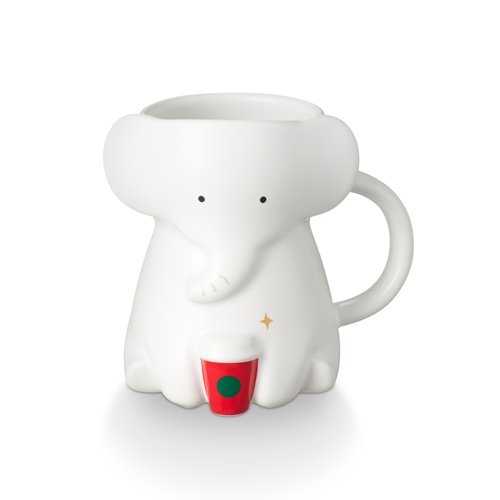 [LIFEMCMBP4 -12% đơn 250K] Cốc Sứ Mug Starbucks 10Oz (296ml) Ceramic Hol Elephant