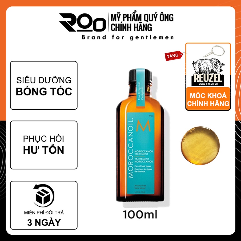 MOROCCANOIL Tinh Dầu Dưỡng Tóc Moroccanoil Original 100ml fullsize freeship toàn quốc