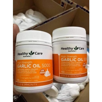 TINH DẦU TỎI Garlic Oil 5000mg - 150 viên