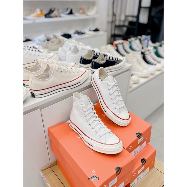 Chuck 70 Natural White Canvas | Giày Converse Trắng 1970s Thời Trang
