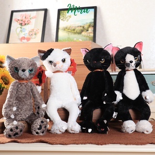 Gấu Bông Mèo Đen Gắt Gỏng Loại Lớn, Búp Bê Thú Nhồi Bông Soratch Quà Sinh Nhật 40cm 60cm MIRA-GB28019