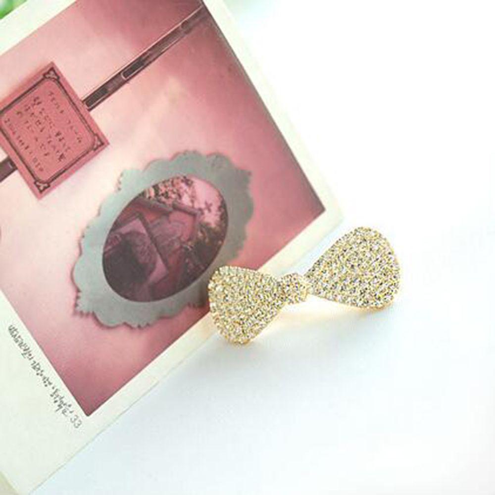 FORBETTER Kẹp Tóc Dạng Nơ Phong Cách Hàn Quốc Cho Nữ