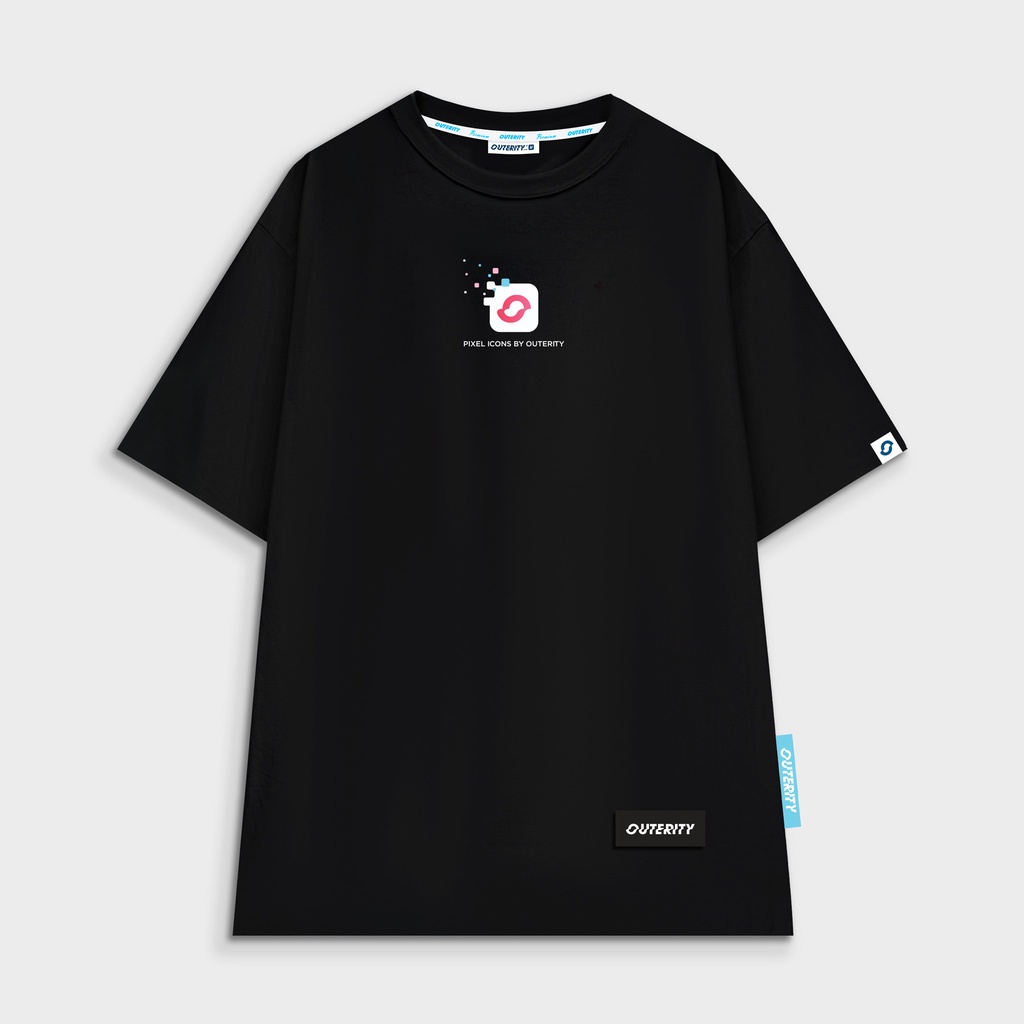 Áo thun nam nữ local brand unisex Outerity Big Logo Pixel ver2.0