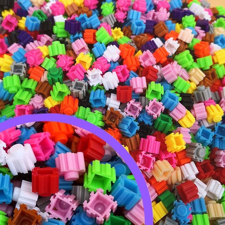 [Hàng Hot] Đồ chơi lego Gấu Bearbrick cầm hoa lắp ráp mô hình cỡ lớn Hàng Đẹp bear brick 30cm