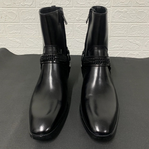 Harness Boot Xích Đen  full black Y.S..L
