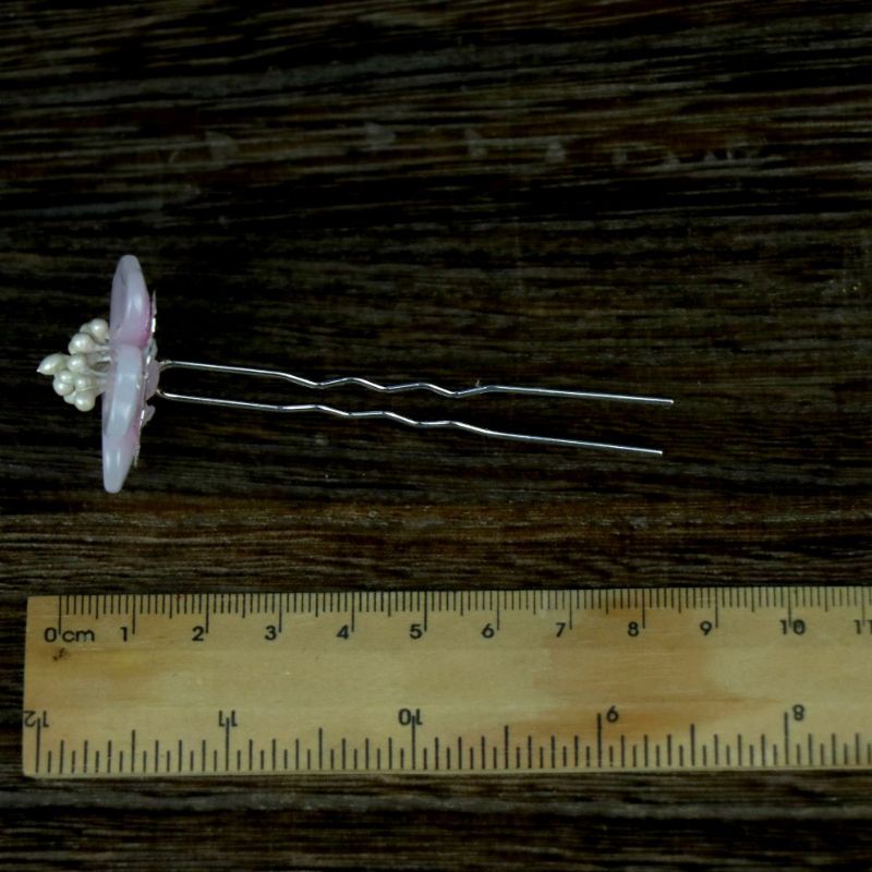 Bộ kim quan cài tóc cổ trang Hoa Anh Đào phong cách cổ phong hanfu