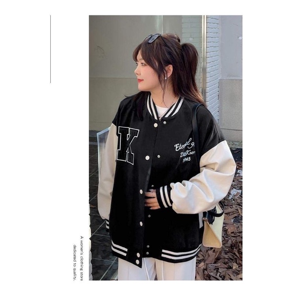 Áo khoác bomber nỉ K ete HT12