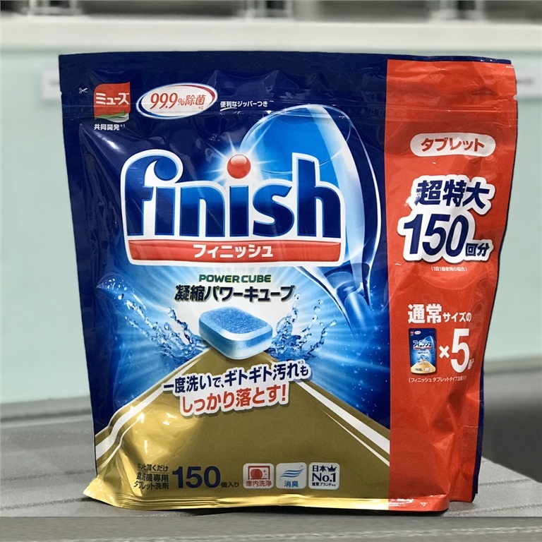 Nước làm bóng Finish Eco 0% 400ml, dung dịch dầu làm bóng bát finish hữu cơ, nước làm bóng bát chén finish eco hữu cơ