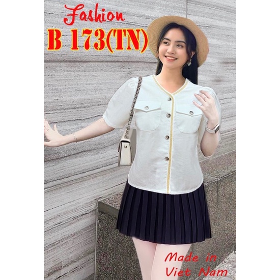 Áo sơ mi kiểu chất thun Linen phong cách