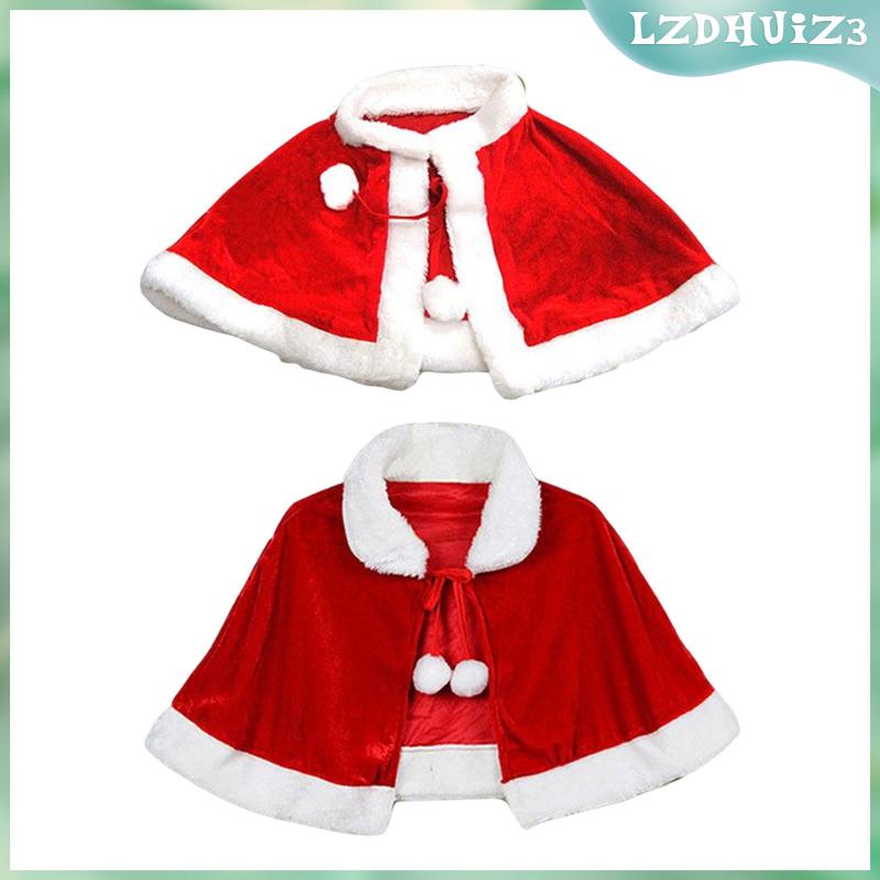 Áo Choàng Nhung Hóa Trang Ông Già Noel / Giáng Sinh lzdhuiz3