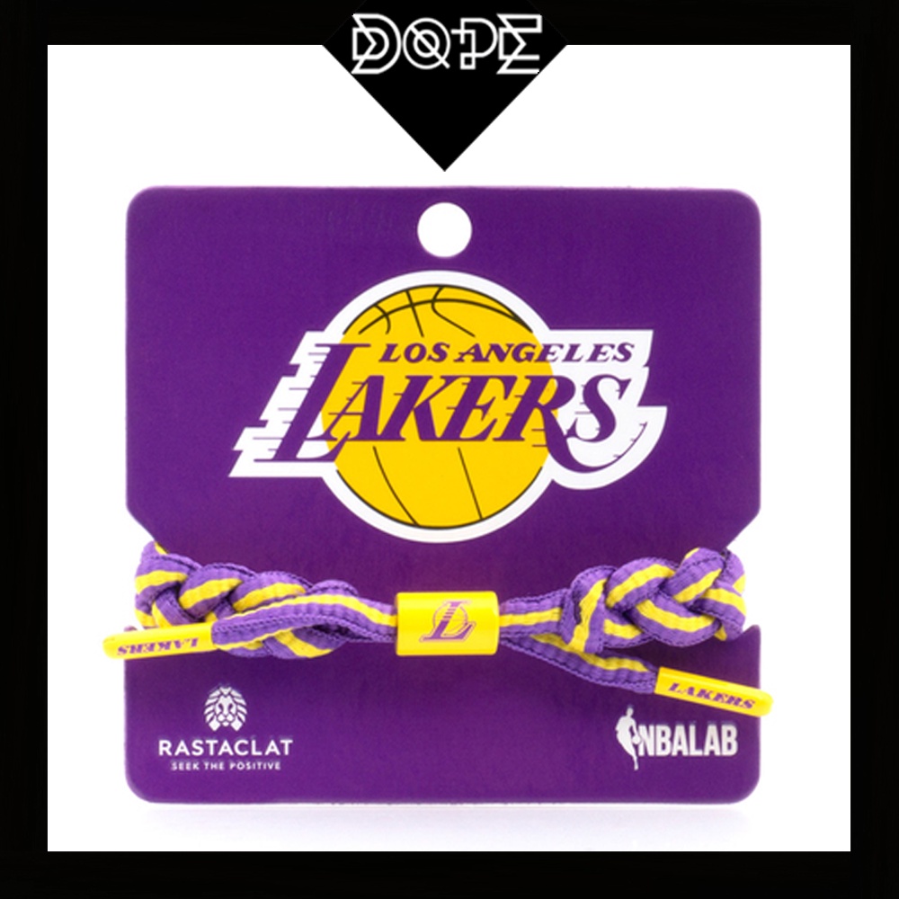 [Vòng tay Rastaclat Chính Hãng] Rastaclat x NBA: Los Angeles Lakers