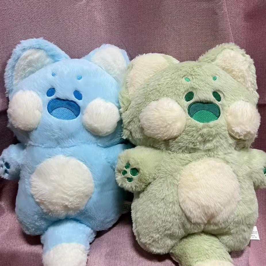 Mèo Nhồi Bông 40Cm Hoạt Hình Đáng Yêu Cho Bé