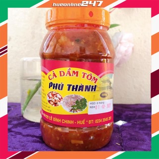Cà dầm tôm phú thành 500g 💙đặc sản huế💙