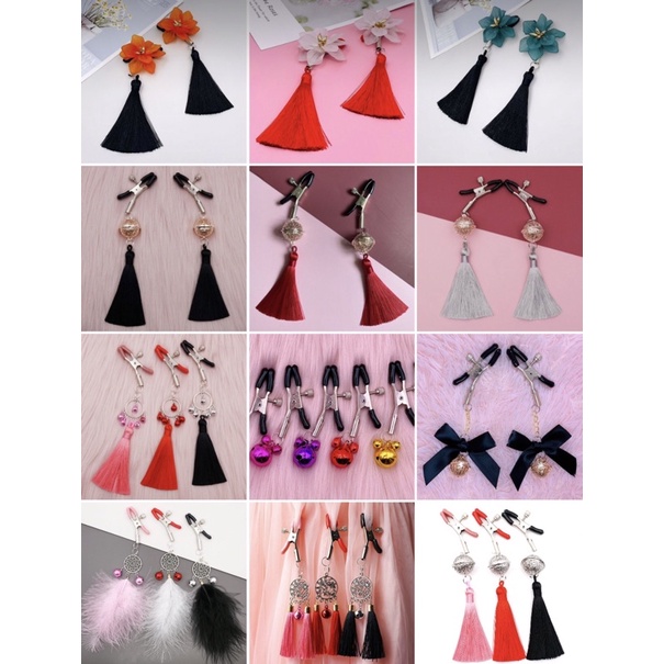 Kẹp đồ lò xo trang trí cosplay