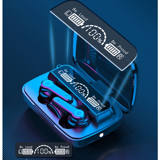 Tai Nghe Bluetooth M19 Pro Cảm Ứng Thông Minh Chống Ồn Tốt Bass Mạnh Pin 2500mah, Bảo Hành 12 Tháng