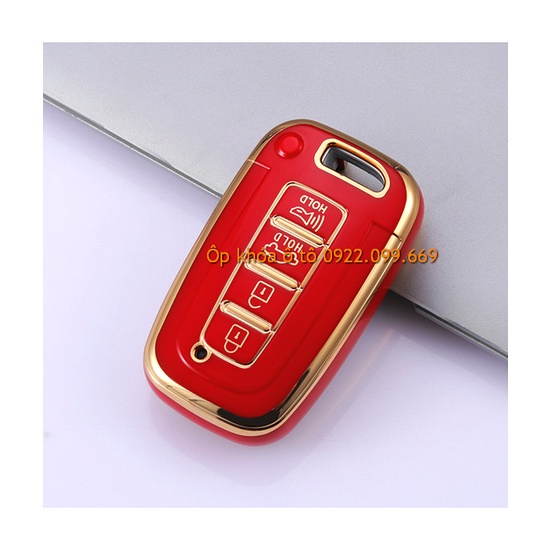 Ốp chìa khoá xe Kia Forte, Kia cerato koup , Kia Sorento, Kia Carens 2009-2014  TPU sang trọng bền đẹp
