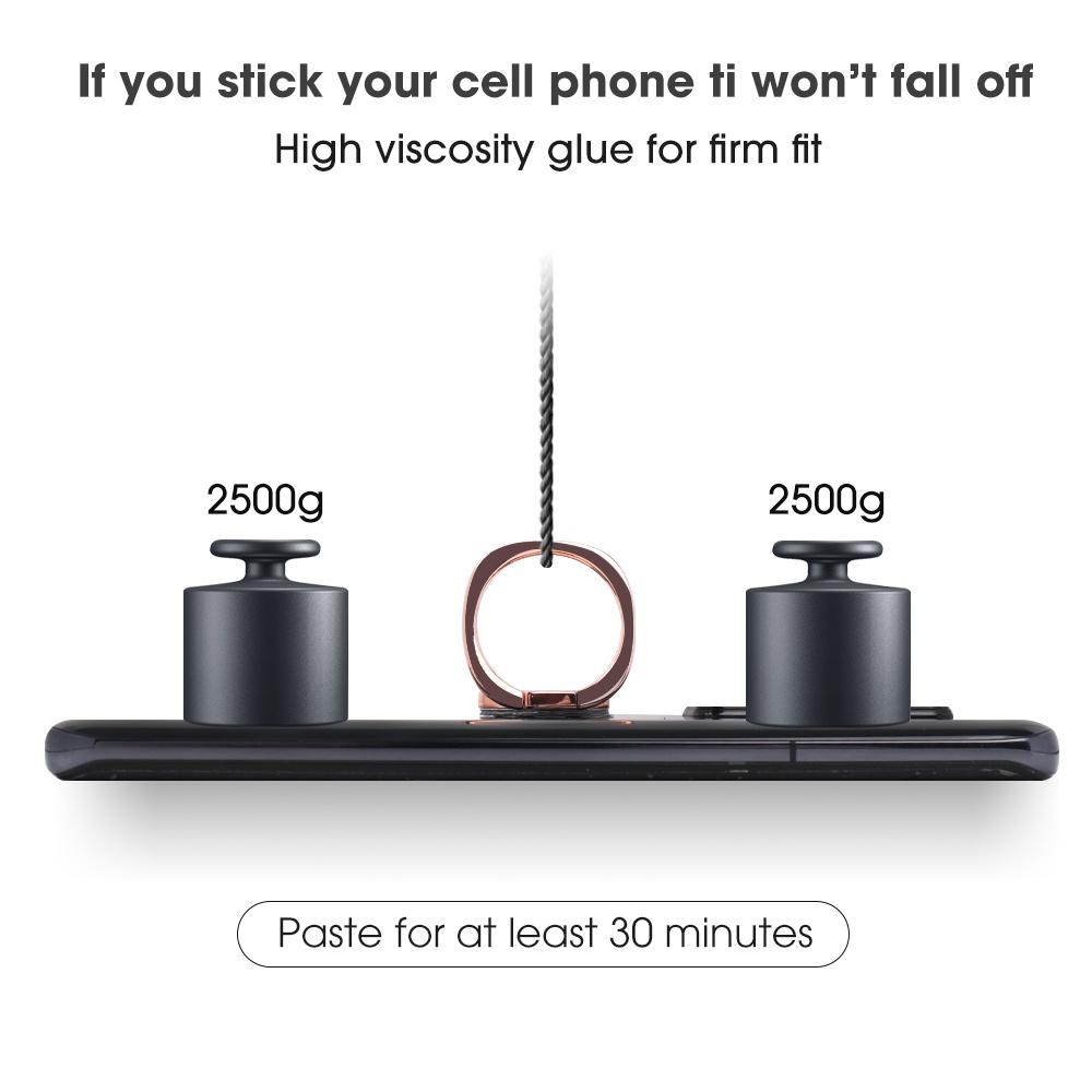 Nhẫn Đỡ Điện Thoại Xoay 360 Độ Có Thể Điều Chỉnh Kích Cỡ