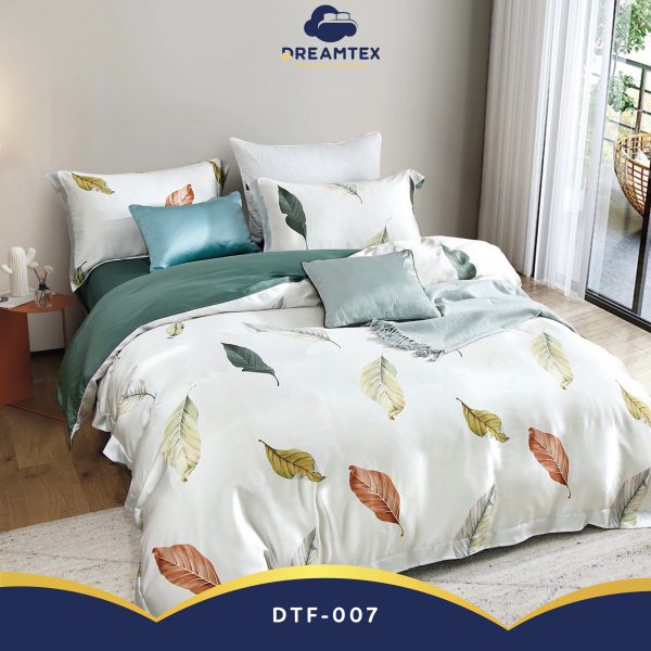 Chăn ga Tencel họa tiết DREAMTEX không mền - CHÍNH HÃNG, CAO CẤP