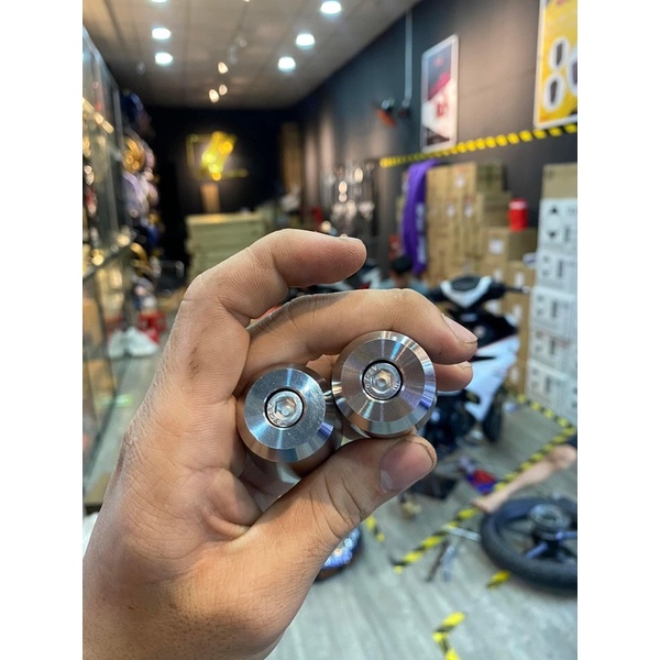 Gù Inox 304 CNC Siêu Nặng Chống Rung Tay Lái