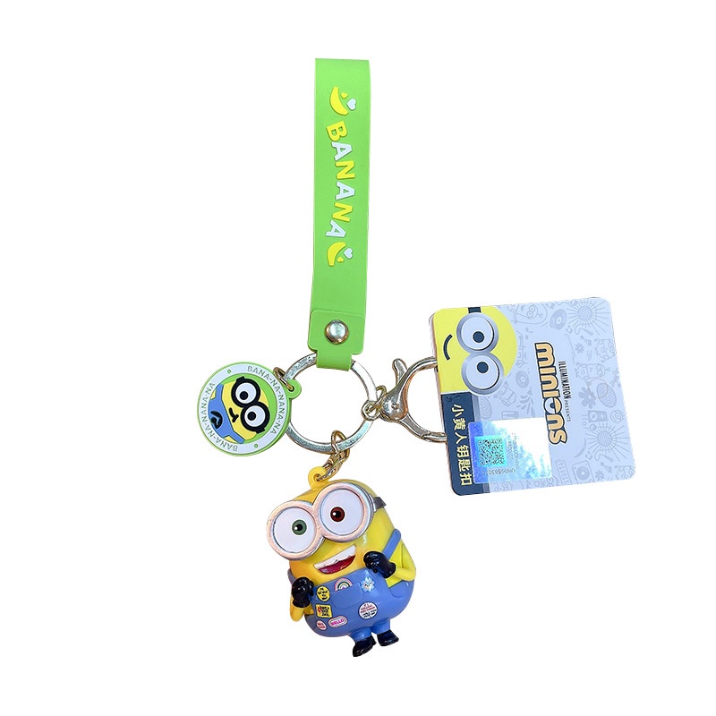 Móc Khóa Nhựa Hình Minion Hoạt Hình Dễ Thương