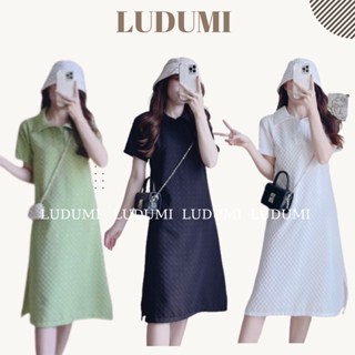 Đầm sơ mi dáng dài xẻ tà -Váy suông basic trẻ trung cá tính