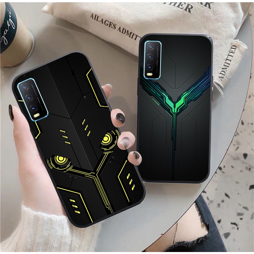 Ốp lưng Vivo Y12S / Vivo Y20 / Vivo Y20S / Vivo Y51 2020 hình điện quang in mặt phẳng 3D siêu đẹp , chất lượng