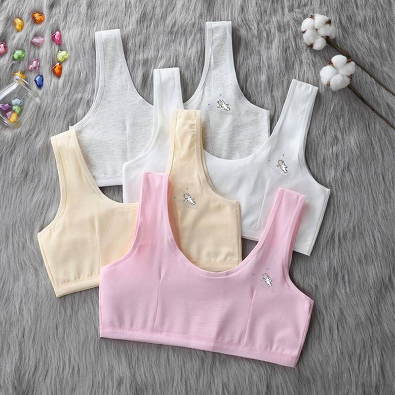 Áo lót vải cotton Không Tay Dành Cho Bé Gái 9-12 - 16 Tuổi